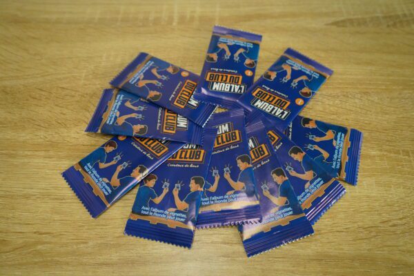 Pack de 10 paquets de stickers Album du Club