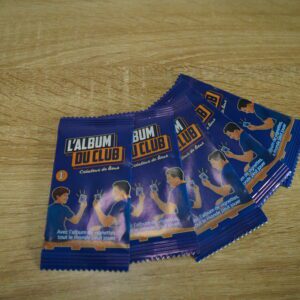 Pack de 5 paquets de stickers Album du Club