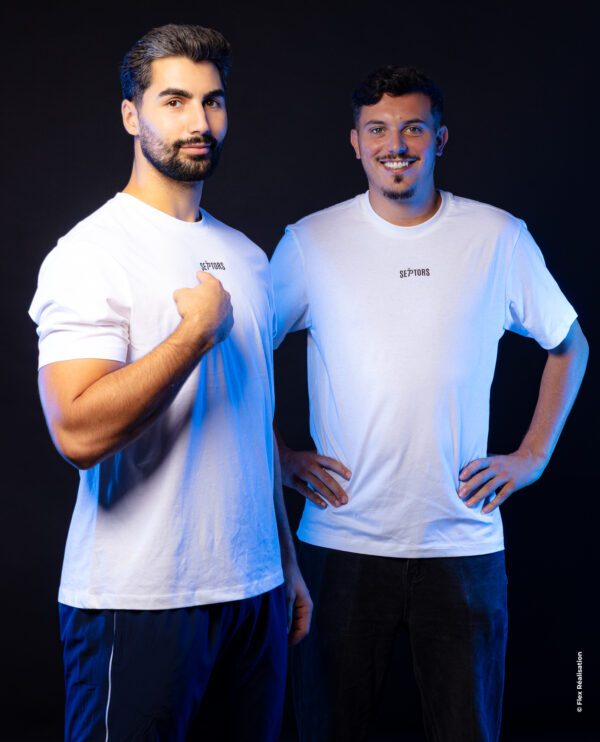 T-shirt de sortie blanc – Image 5